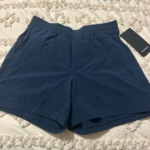 Lululemon Athletica Men's Dark Blue Athletic Shorts